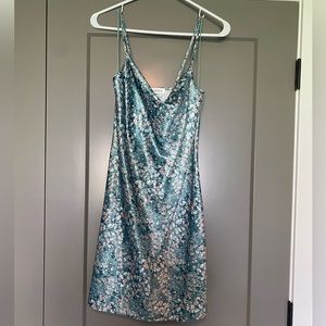 Lola & Grace Silk Floral Mini dress